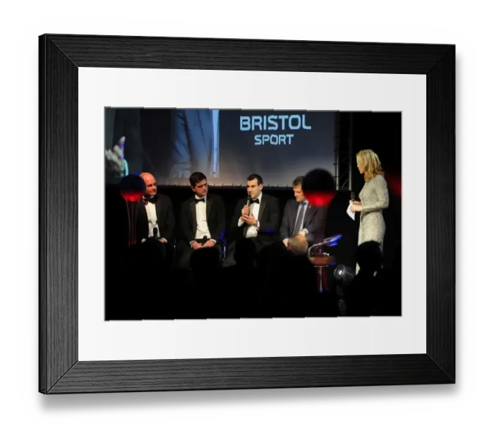 Framed Print : Bristol City Football Club Gala Dinner at Marriott Hotel (February 2015)