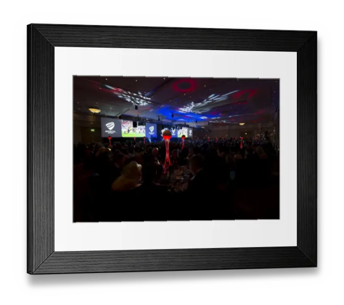 Framed Print : Bristol City Football Club Gala Dinner at Marriott Hotel (February 2015) Framed Print : Bristol City Football Club Gala Dinner at Marriott Hotel (February 2015)