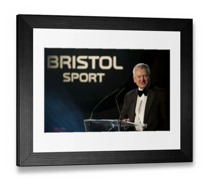 Framed Print : Steve Lansdown at 2015 Bristol City Football Club Gala Dinner Framed Print : Steve Lansdown at 2015 Bristol City Football Club Gala Dinner