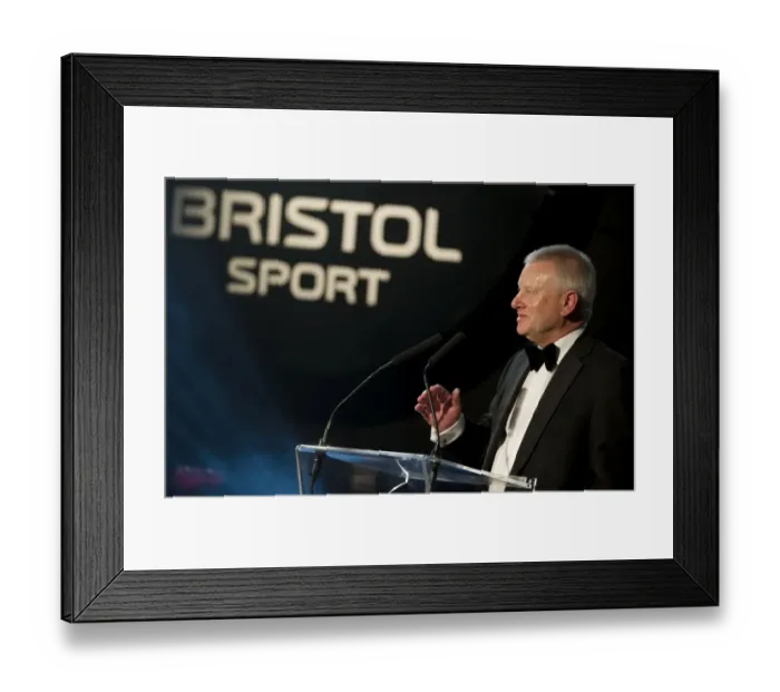 Framed Print : Steve Lansdown at 2015 Bristol City Football Club Gala Dinner Framed Print : Steve Lansdown at 2015 Bristol City Football Club Gala Dinner