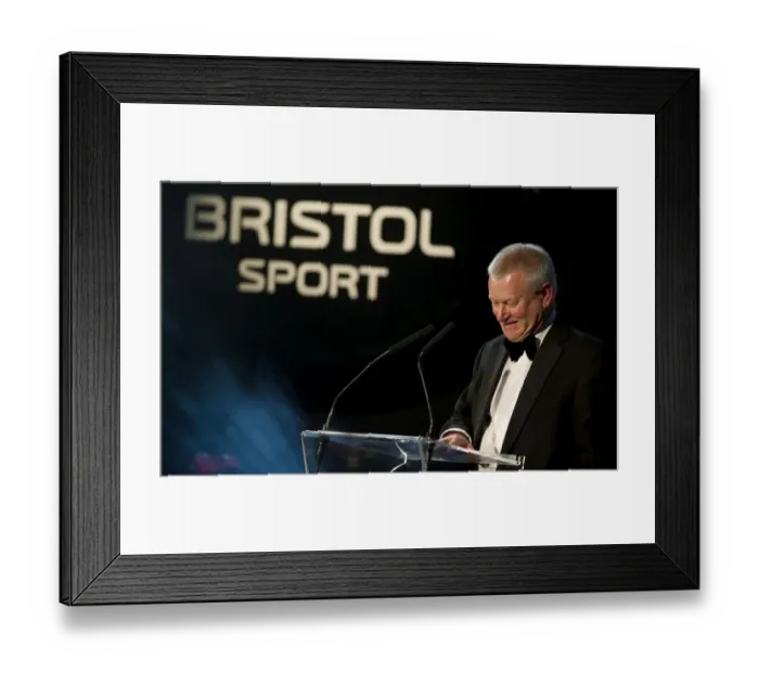 Framed Print : Steve Lansdown at 2015 Bristol City Football Club Gala Dinner Framed Print : Steve Lansdown at 2015 Bristol City Football Club Gala Dinner