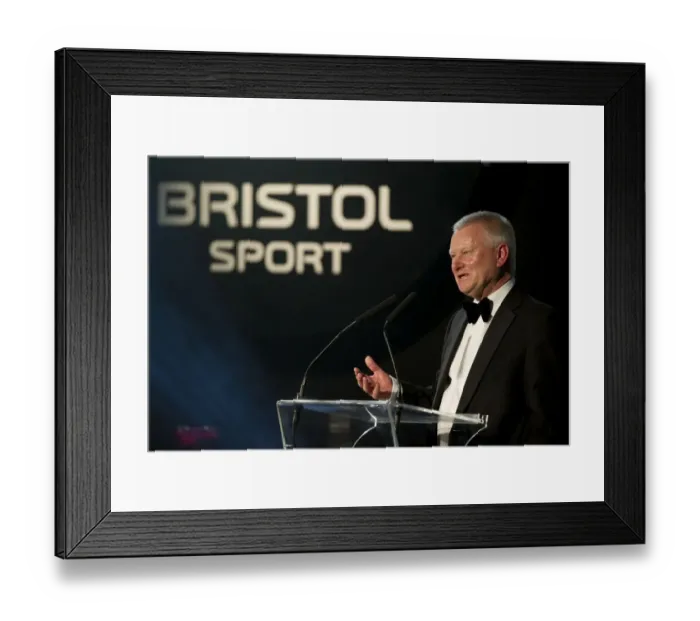 Framed Print : Steve Lansdown at 2015 Bristol City Football Club Gala Dinner Framed Print : Steve Lansdown at 2015 Bristol City Football Club Gala Dinner