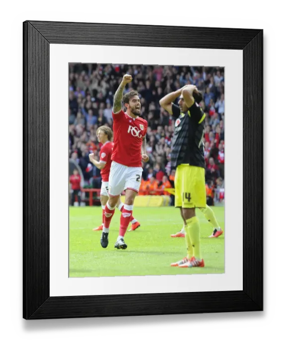 Framed Print : Marlon Pack's Thrilling Goal: Bristol City's Victory Over Walsall (03.05.2015) Framed Print : Marlon Pack's Thrilling Goal: Bristol City's Victory Over Walsall (03.05.2015)