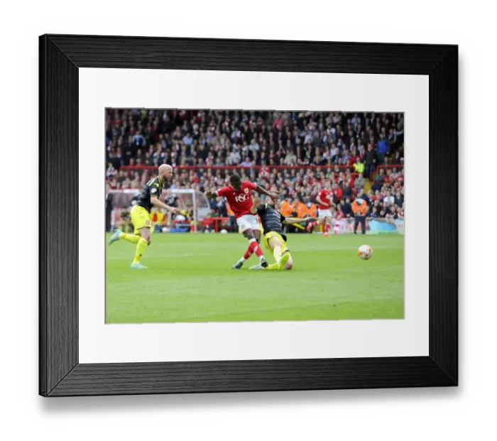 Framed Print : Bristol City's Kieran Agard Scores Double: Sky Bet League One Rival Walsall at Ashton Gate Framed Print : Bristol City's Kieran Agard Scores Double: Sky Bet League One Rival Walsall at Ashton Gate