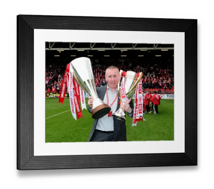 Framed Print : Bristol City vs Walsall Clash in Sky Bet League One at Ashton Gate - May 2015