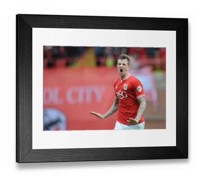Framed Print : Aden Flint's Epic Goal: Bristol City's Sky Bet League One Win Against Walsall (May 2015) Framed Print : Aden Flint's Epic Goal: Bristol City's Sky Bet League One Win Against Walsall (May 2015)