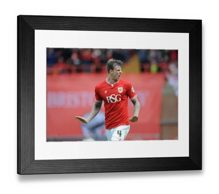 Framed Print : Aden Flint's Thrilling Goal: Bristol City's Victory Over Walsall, Sky Bet League One, May 2015 Framed Print : Aden Flint's Thrilling Goal: Bristol City's Victory Over Walsall, Sky Bet League One, May 2015