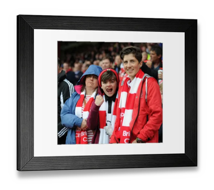 Framed Print : Bristol City Football Club: Celebrating Victory against Walsall at Ashton Gate Stadium - May 2015 Framed Print : Bristol City Football Club: Celebrating Victory against Walsall at Ashton Gate Stadium - May 2015