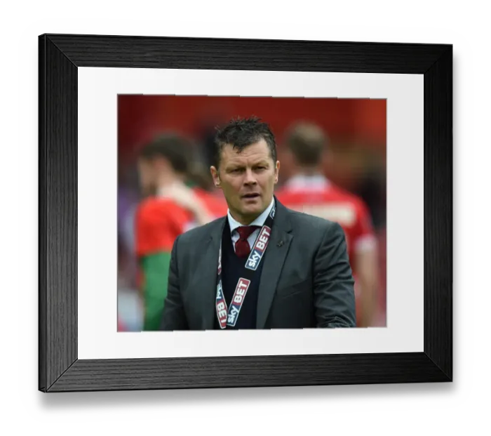 Framed Print : Bristol City Manager Steve Cotterill Leads the Charge Against Walsall in Sky Bet League One Clash at Ashton Gate Stadium Framed Print : Bristol City Manager Steve Cotterill Leads the Charge Against Walsall in Sky Bet League One Clash at Ashton Gate Stadium