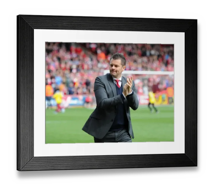 Framed Print : Steve Cotterill Leads Bristol City in Sky Bet League One Clash Against Walsall (May 2015) Framed Print : Steve Cotterill Leads Bristol City in Sky Bet League One Clash Against Walsall (May 2015)