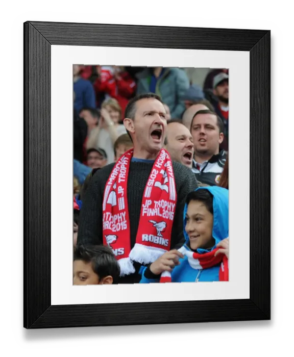 Framed Print : Intense Moment at Ashton Gate: Sky Bet League One Showdown between Bristol City and Walsall (May 3, 2015) Framed Print : Intense Moment at Ashton Gate: Sky Bet League One Showdown between Bristol City and Walsall (May 3, 2015)