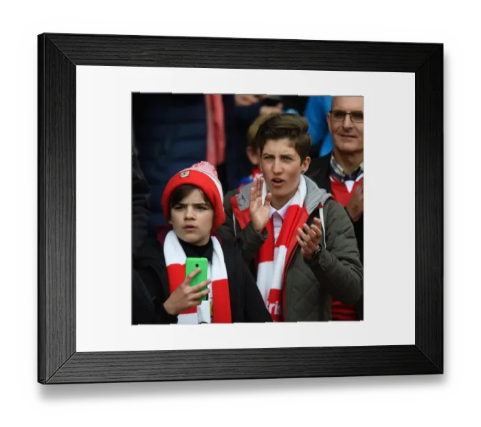 Framed Print : Bristol City FC: Euphoric Fans Celebrate Sky Bet League One Title Win at Ashton Gate Stadium Framed Print : Bristol City FC: Euphoric Fans Celebrate Sky Bet League One Title Win at Ashton Gate Stadium