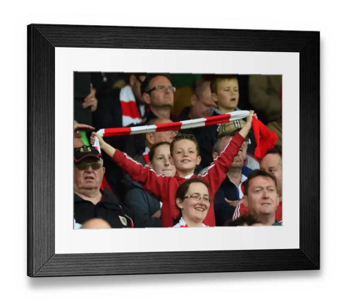 Framed Print : Bristol City Wins Sky Bet League One Title: Euphoric Celebrations at Ashton Gate Stadium (vs. Walsall) Framed Print : Bristol City Wins Sky Bet League One Title: Euphoric Celebrations at Ashton Gate Stadium (vs. Walsall)