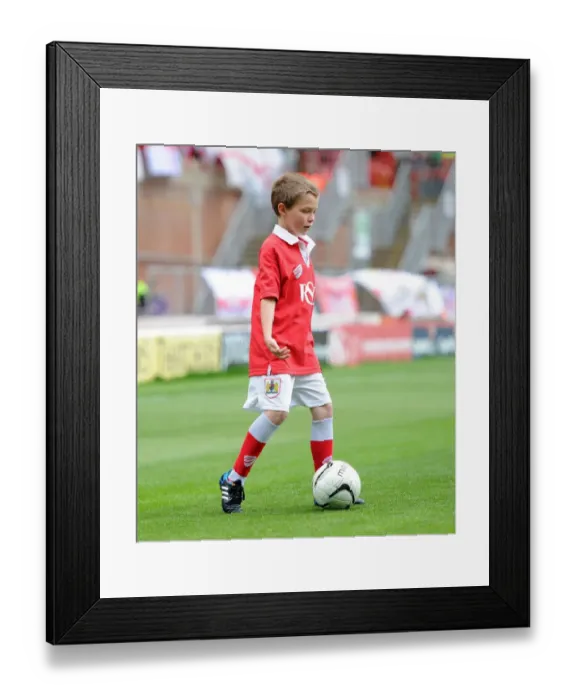 Framed Print : The Promotion Showdown: Bristol City vs Walsall at Ashton Gate, May 2015