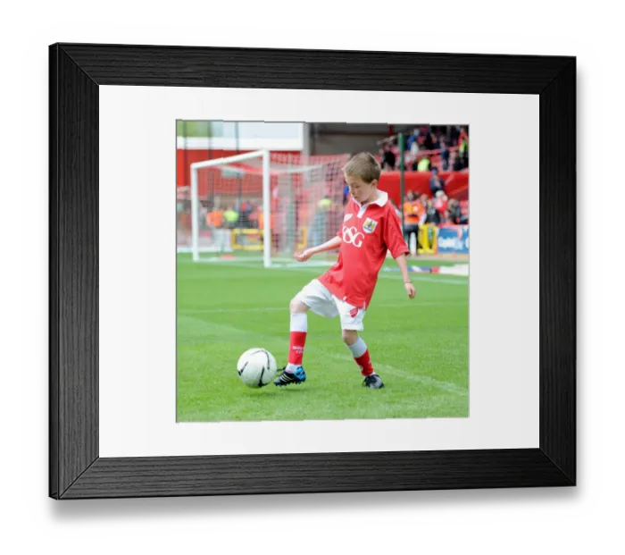 Framed Print : Bristol City vs Walsall: A Football Rivalry Ignites in the Sky Bet League One Clash at Ashton Gate, May 2015