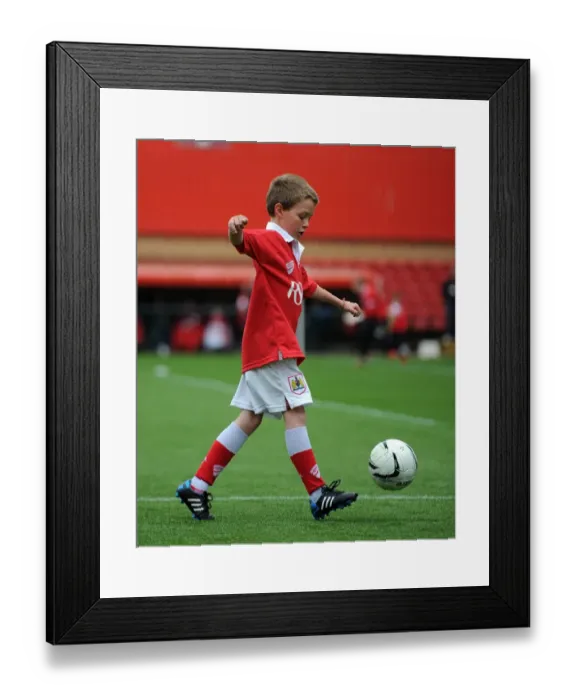 Framed Print : Bristol City vs Walsall: A Football Rivalry in Sky Bet League One at Ashton Gate, May 2015