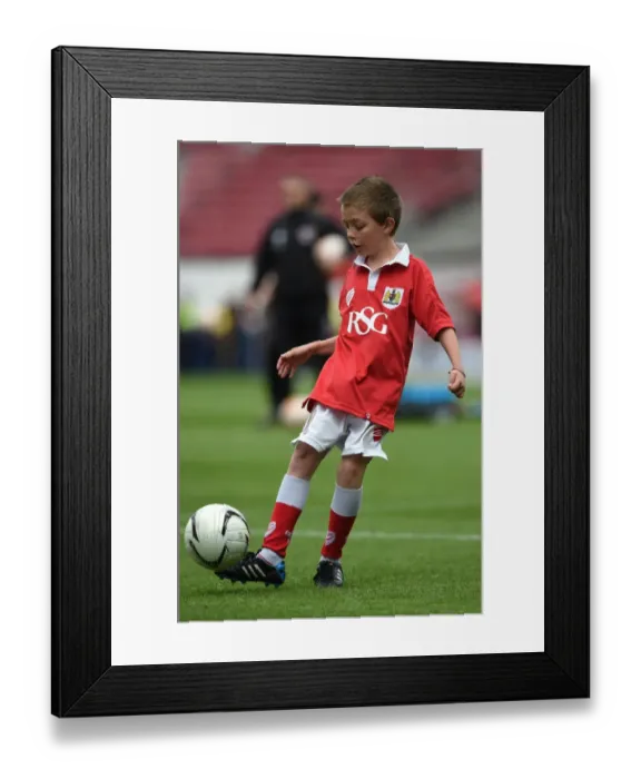 Framed Print : Battle for Promotion: Title Decider - Bristol City vs Walsall, May 2015 (Sky Bet League One, Ashton Gate)