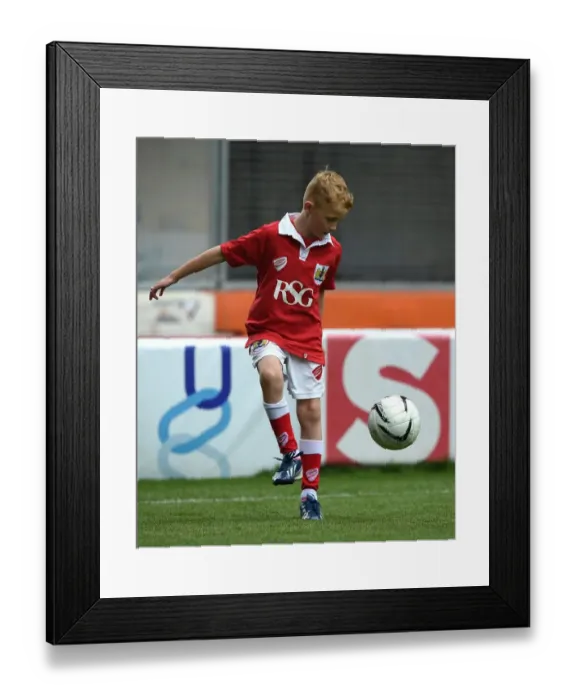 Framed Print : Showdown at Ashton Gate: Sky Bet League One Clash Between Bristol City and Walsall, May 2015