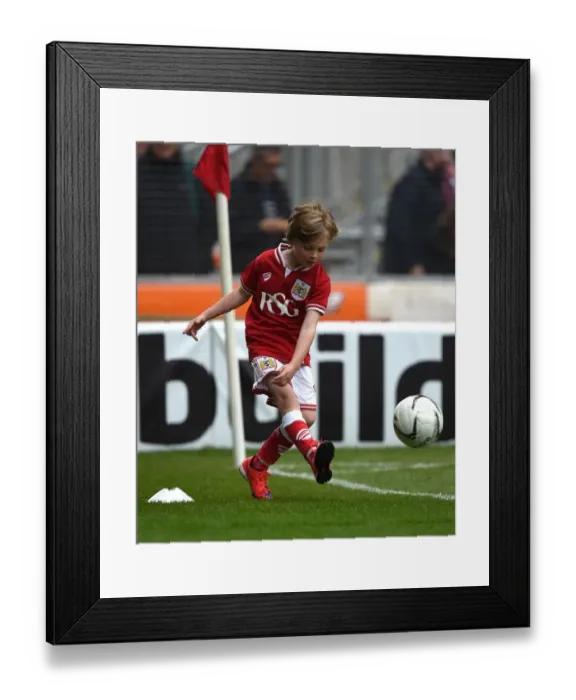 Framed Print : Bristol City vs Walsall: A Football Rivalry Unfolds at Ashton Gate, May 2015
