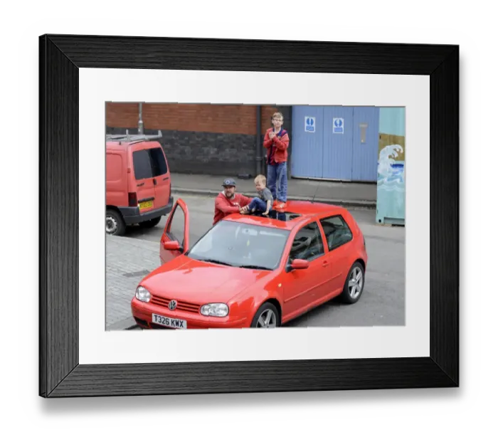 Framed Print : Thousands Gather for Unforgettable Welcome Home Celebration for Bristol City FC Framed Print : Thousands Gather for Unforgettable Welcome Home Celebration for Bristol City FC