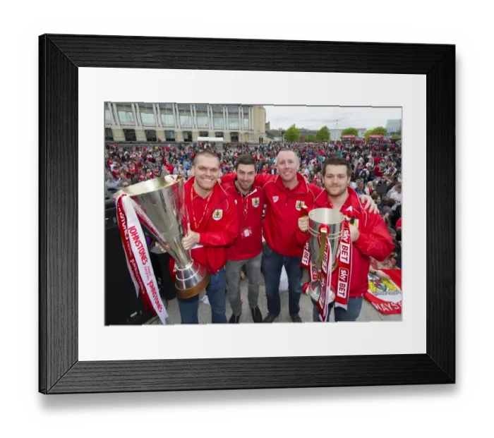 Framed Print : Bristol City Football Club: Reliving Unforgettable Moments from the 2015 Celebration Tour Framed Print : Bristol City Football Club: Reliving Unforgettable Moments from the 2015 Celebration Tour