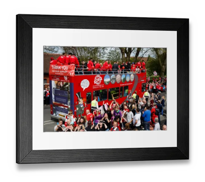 Framed Print : Bristol City: Champions Parade - League 1 and Johnstones Paint Trophy Victory Framed Print : Bristol City: Champions Parade - League 1 and Johnstones Paint Trophy Victory