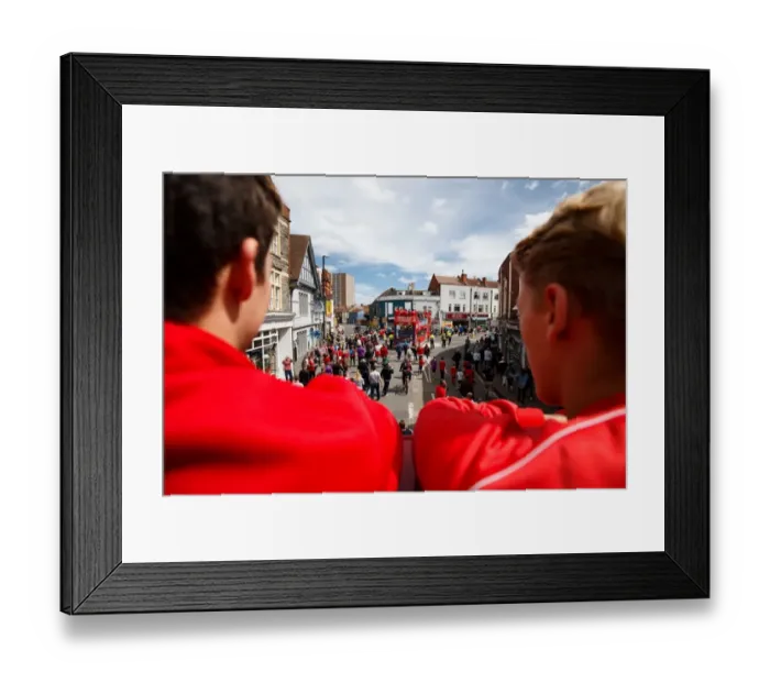 Framed Print : Bristol City: Champions Parade - Celebrating League 1 and Johnstones Paint Trophy Victories Framed Print : Bristol City: Champions Parade - Celebrating League 1 and Johnstones Paint Trophy Victories