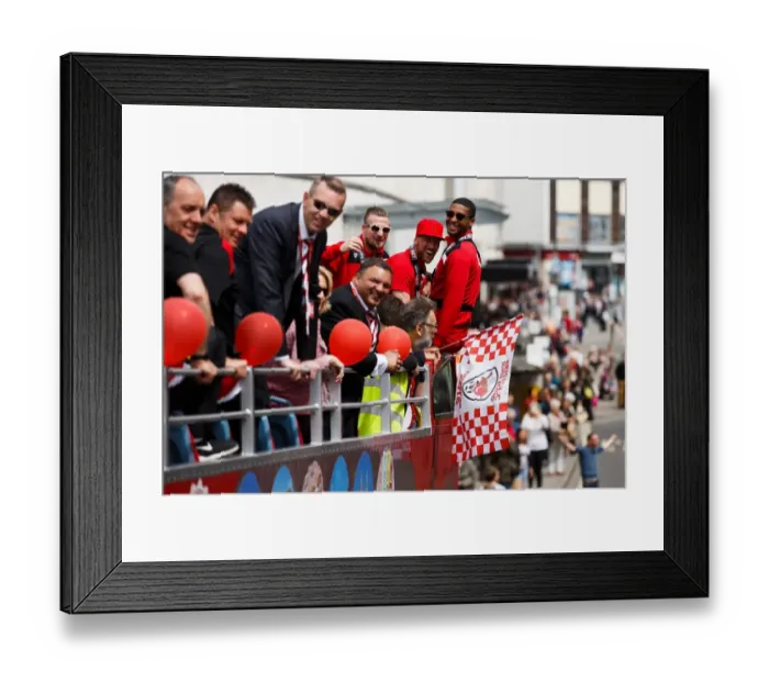Framed Print : Bristol City: Champions Parade - League 1 and Johnstones Paint Trophy Victory Framed Print : Bristol City: Champions Parade - League 1 and Johnstones Paint Trophy Victory
