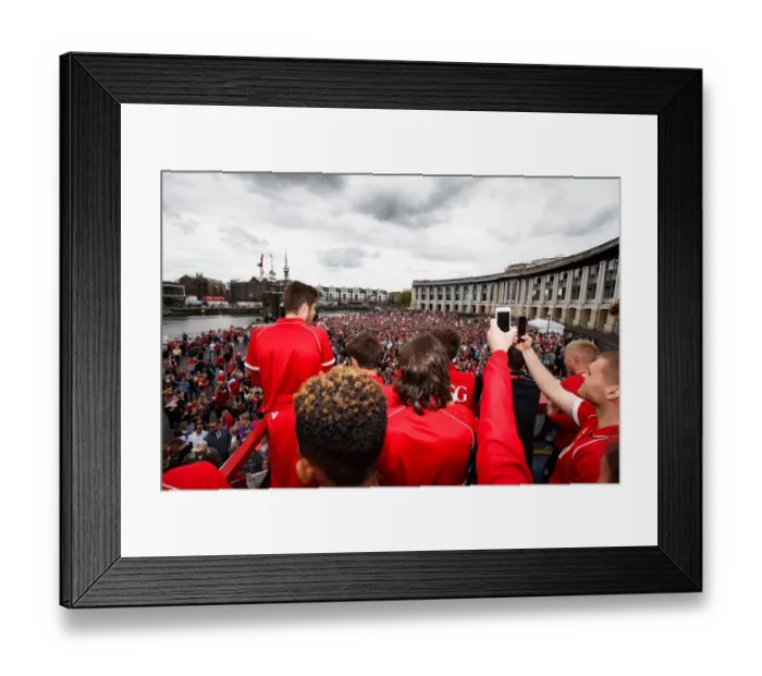Framed Print : Bristol City Champions: Triumphant Parade at Lloyds Amphitheatre after Winning League 1 and Johnstones Paint Trophy Titles Framed Print : Bristol City Champions: Triumphant Parade at Lloyds Amphitheatre after Winning League 1 and Johnstones Paint Trophy Titles