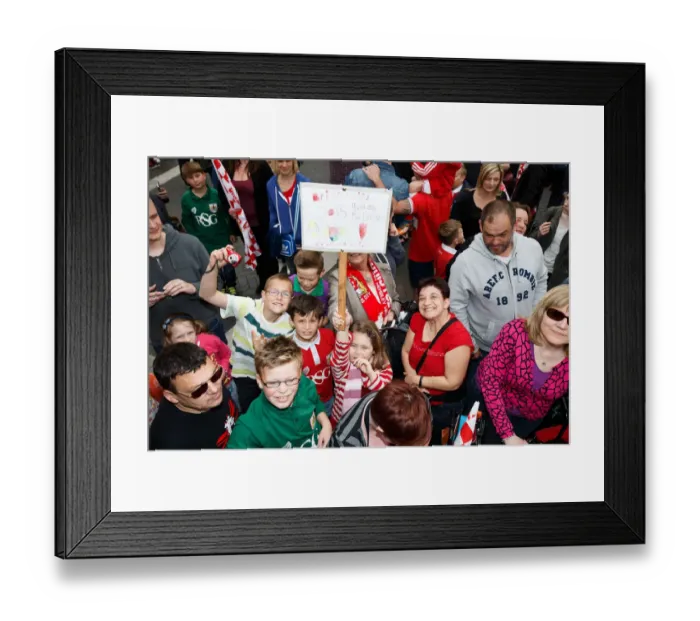 Framed Print : Thousands Rejoice: Bristol City's Championship Promotion Parade - A Sea of Celebration in Bristol Framed Print : Thousands Rejoice: Bristol City's Championship Promotion Parade - A Sea of Celebration in Bristol
