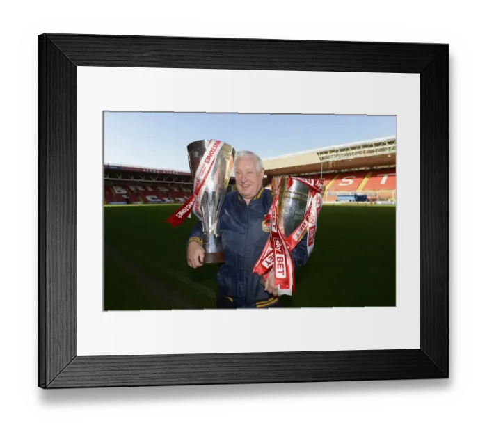 Framed Print : Bristol City Academy: A Fan's Triumph with the Johnstone Paint Trophy and Sky Bet League One Trophy Framed Print : Bristol City Academy: A Fan's Triumph with the Johnstone Paint Trophy and Sky Bet League One Trophy