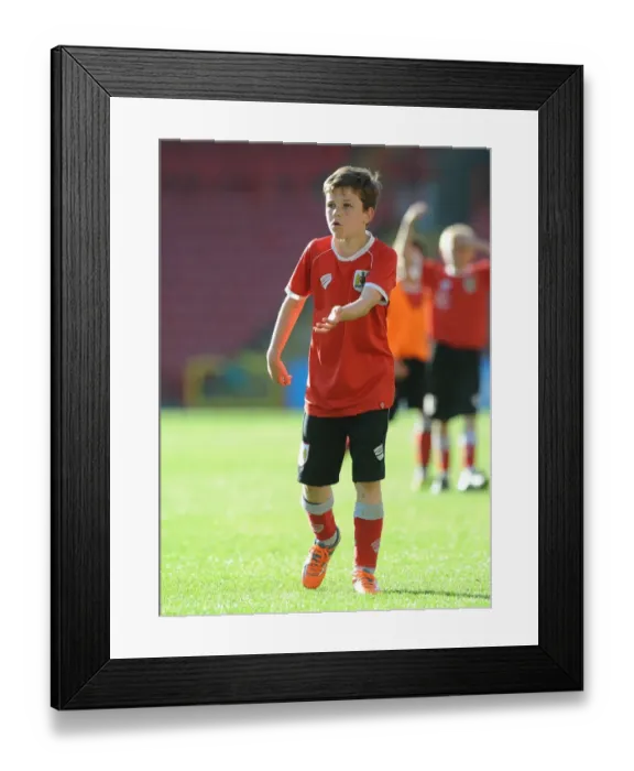 Framed Print : Behind the Scenes at Bristol City Academy: Training at Ashton Gate Stadium (May 2015) Framed Print : Behind the Scenes at Bristol City Academy: Training at Ashton Gate Stadium (May 2015)