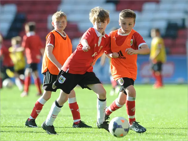 Bristol City Academy Training at Ashton Gate Stadium, May 2015