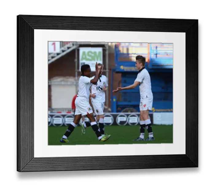 Framed Print : Bristol City Academy Players Train at Ashton Gate Stadium Framed Print : Bristol City Academy Players Train at Ashton Gate Stadium