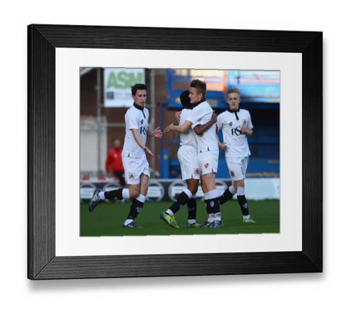 Framed Print : Bristol City Academy Players Train at Ashton Gate Stadium Framed Print : Bristol City Academy Players Train at Ashton Gate Stadium