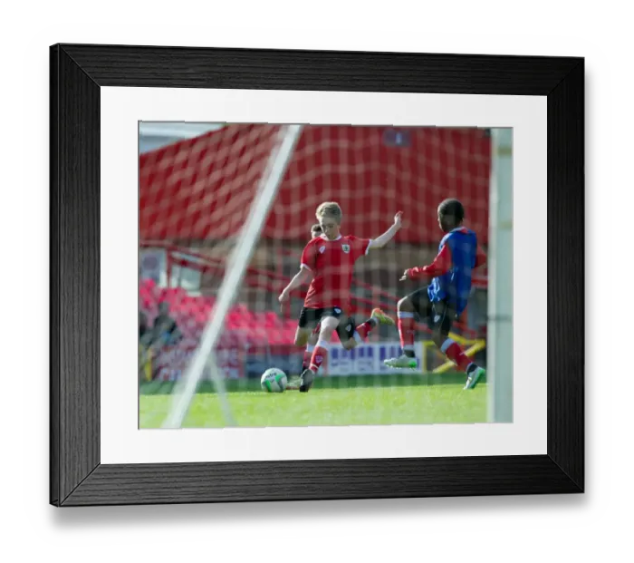 Framed Print : Bristol City Academy Players Train at Ashton Gate Stadium Framed Print : Bristol City Academy Players Train at Ashton Gate Stadium