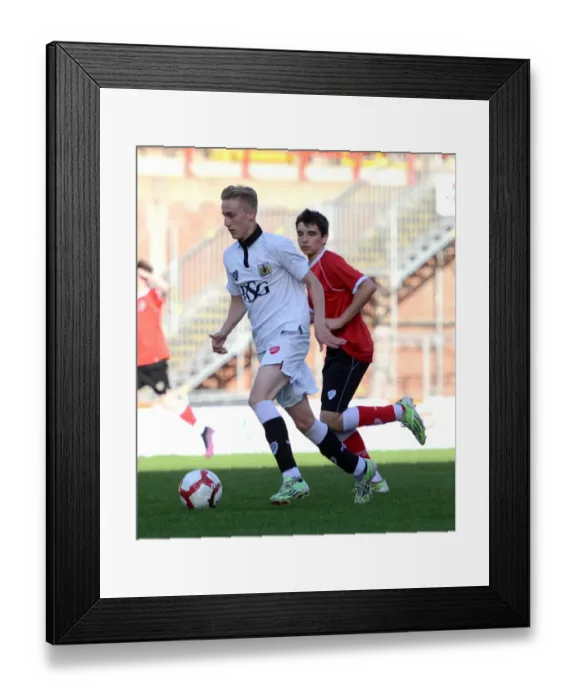 Framed Print : Bristol City Academy Players Train at Ashton Gate Stadium Framed Print : Bristol City Academy Players Train at Ashton Gate Stadium