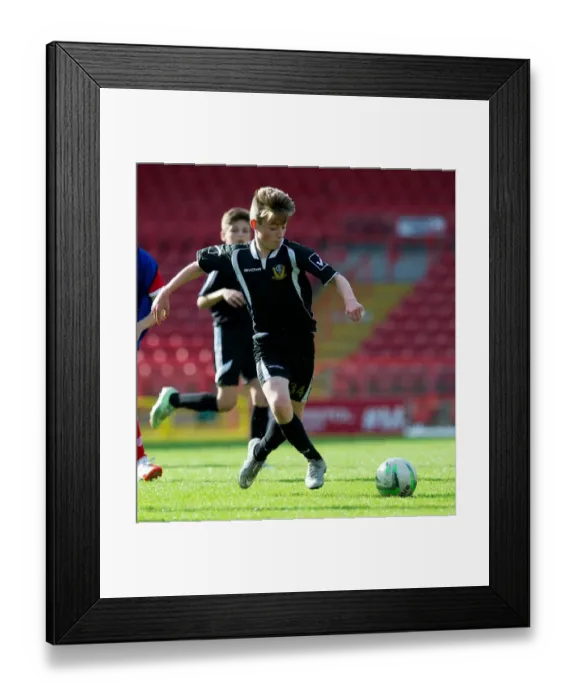 Framed Print : Bristol City Academy Players Training at Ashton Gate Stadium Framed Print : Bristol City Academy Players Training at Ashton Gate Stadium