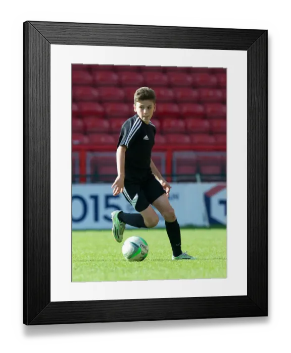 Framed Print : Bristol City Academy Players Train at Ashton Gate Stadium Framed Print : Bristol City Academy Players Train at Ashton Gate Stadium