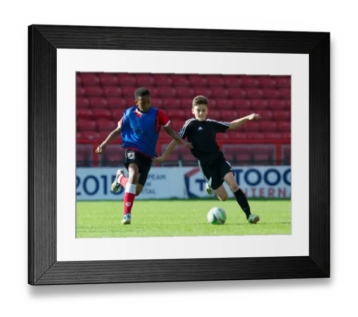 Framed Print : Bristol City Academy Players Train at Ashton Gate Stadium Framed Print : Bristol City Academy Players Train at Ashton Gate Stadium