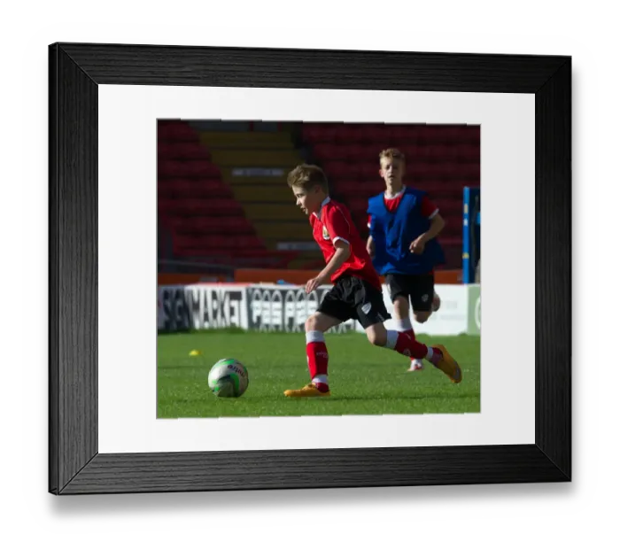 Framed Print : Bristol City Academy Players Train at Ashton Gate Stadium Framed Print : Bristol City Academy Players Train at Ashton Gate Stadium