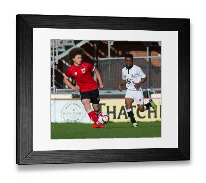Framed Print : Bristol City Academy Players Train at Ashton Gate Stadium Framed Print : Bristol City Academy Players Train at Ashton Gate Stadium