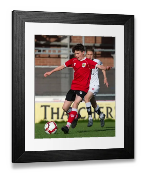 Framed Print : Bristol City Academy Players Train at Ashton Gate Stadium Framed Print : Bristol City Academy Players Train at Ashton Gate Stadium