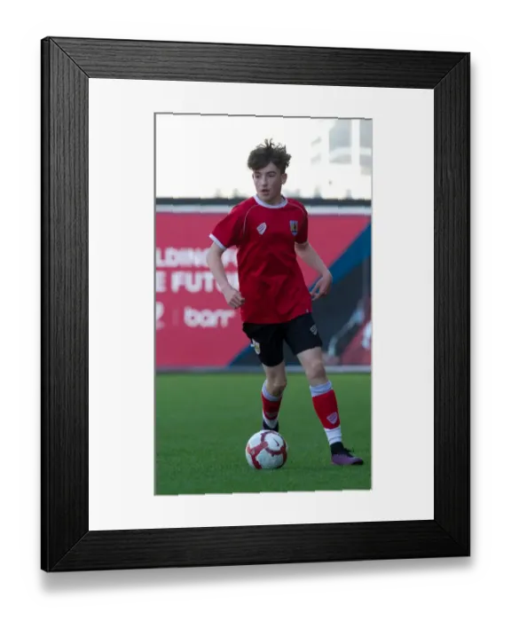 Framed Print : Bristol City Academy Players Train at Ashton Gate Stadium Framed Print : Bristol City Academy Players Train at Ashton Gate Stadium