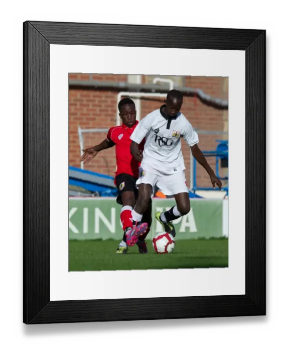 Framed Print : Bristol City Academy Players Train at Ashton Gate Stadium