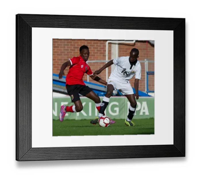Framed Print : Bristol City Academy Players Training at Ashton Gate Stadium
