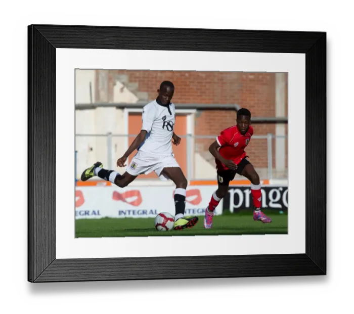 Framed Print : Bristol City Academy Players Train at Ashton Gate Stadium Framed Print : Bristol City Academy Players Train at Ashton Gate Stadium
