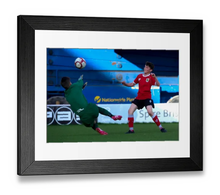 Framed Print : Bristol City Academy Players Train at Ashton Gate Stadium Framed Print : Bristol City Academy Players Train at Ashton Gate Stadium