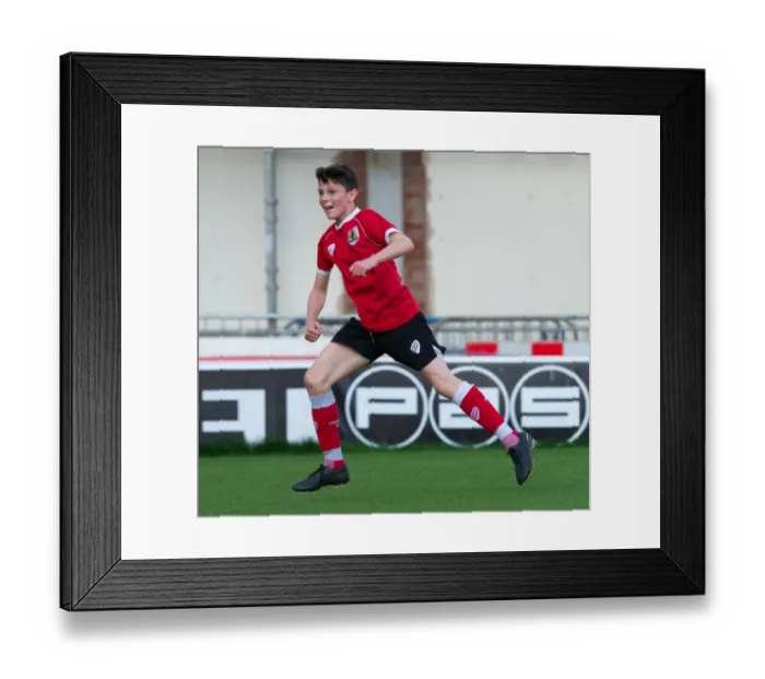 Framed Print : Bristol City Academy Players Train at Ashton Gate Stadium Framed Print : Bristol City Academy Players Train at Ashton Gate Stadium
