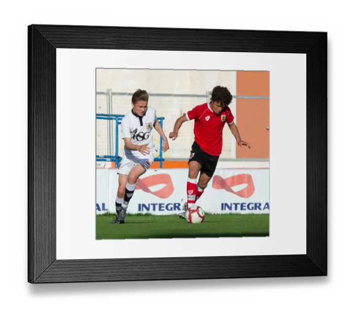 Framed Print : Bristol City Academy Players Train at Ashton Gate Stadium Framed Print : Bristol City Academy Players Train at Ashton Gate Stadium